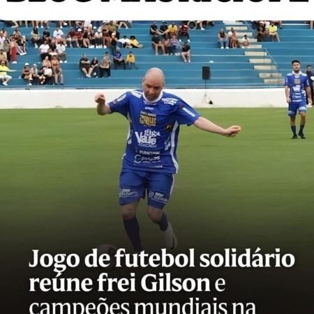 FREI GÍLSON PARTICIPA DE JOGO SOLIDÁRIO EM PERNAMBUCO